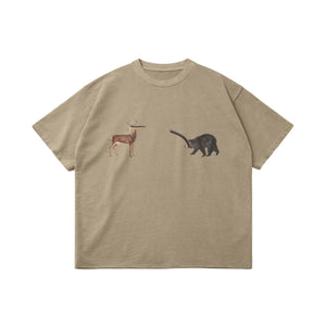 Bear & Deer | Comfy T-Shirt - Plyzix