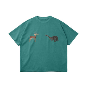 Bear & Deer | Comfy T-Shirt - Plyzix